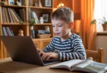 Filmy dokumentalne dla dzieci – edukacja przez ekran Kolorowe kadry z filmu dokumentalnego dla dzieci edukacyjnego, ukazujące fascynujący świat przyrody i różne ekosystemy