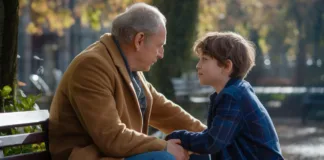 Miłość po pięćdziesiątce – jak pielęgnować relację Szczęśliwa para w dojrzałym wieku, trzymająca się za ręce na tle zachodzącego słońca, symbolizująca miłość i związek po pięćd